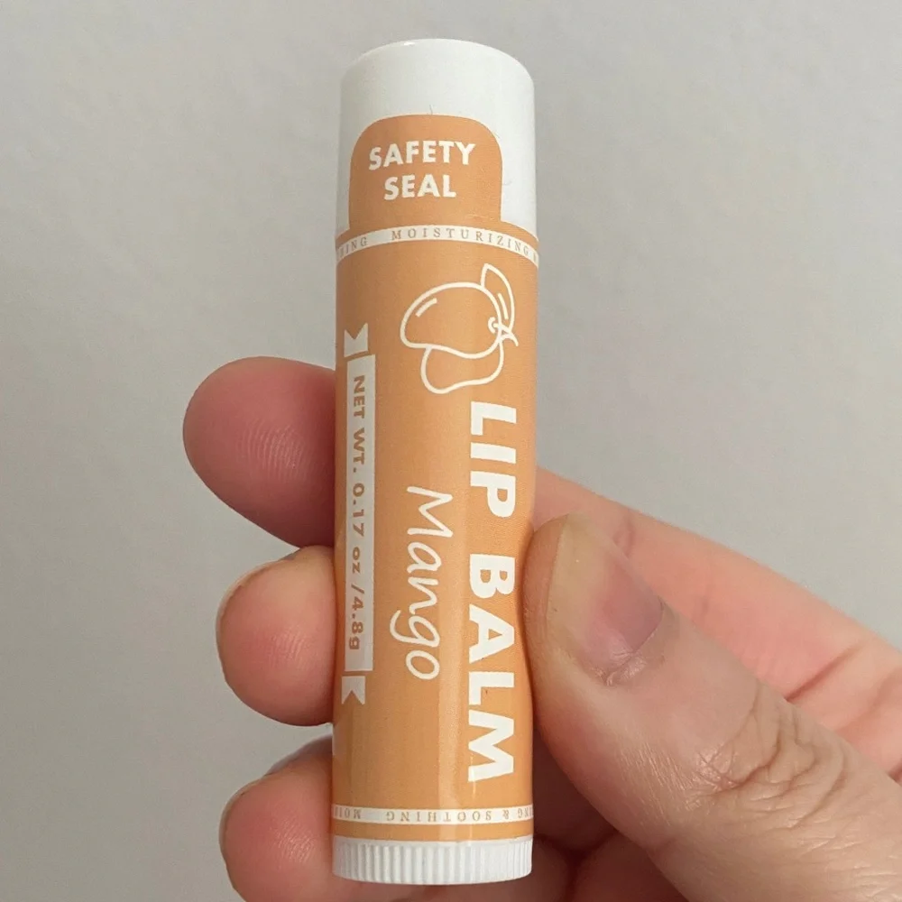 Green Tea Hand Cream and Mango Lip Balm Set